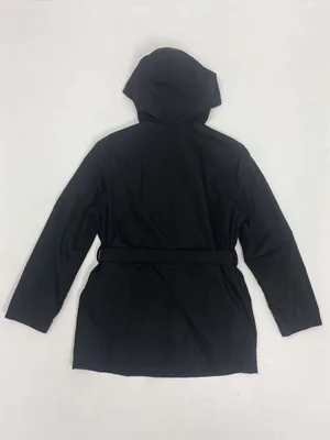 Prada 90s nylon belted coat — JAMES VELORIA
